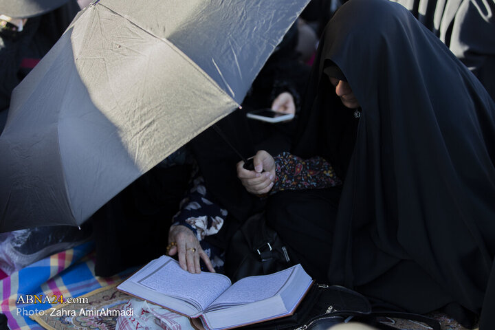 مراسم دعای عرفه میدان انقلاب