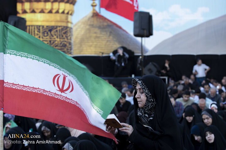مراسم دعای عرفه میدان انقلاب