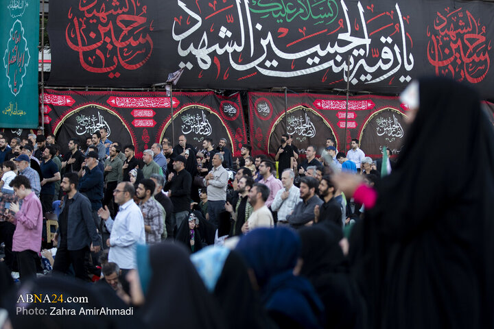 مراسم دعای عرفه میدان انقلاب