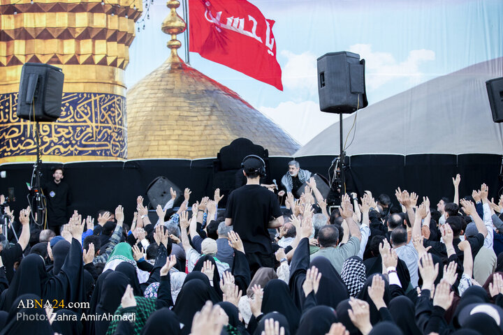 مراسم دعای عرفه میدان انقلاب