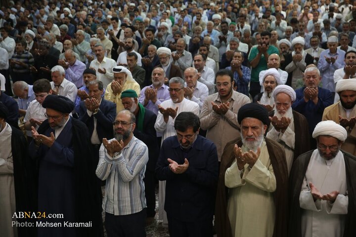 اقامه نماز عید سعید قربان - حرم حضرت فاطمه معصومه(س)