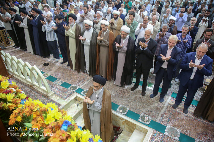 اقامه نماز عید سعید قربان - حرم حضرت فاطمه معصومه(س)
