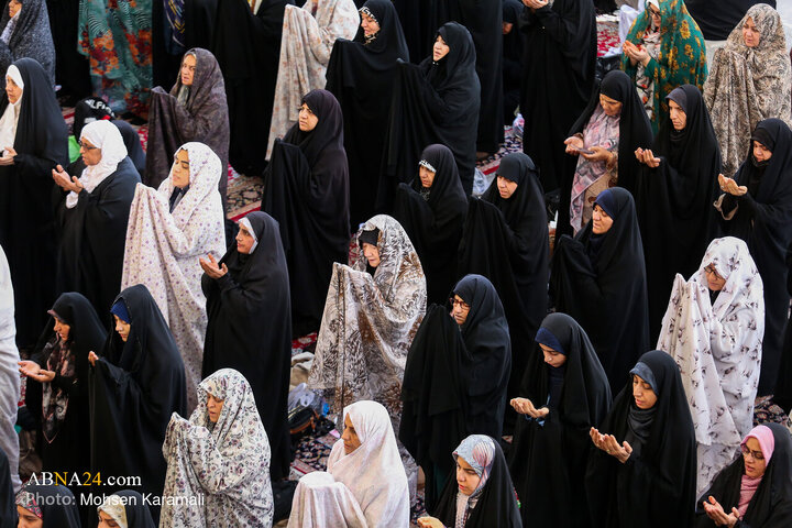 اقامه نماز عید سعید قربان - حرم حضرت فاطمه معصومه(س)