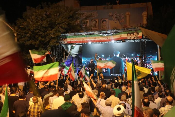 گزارش تصویری/ اجتماع خونخواهی رهبر شهید در قرچک