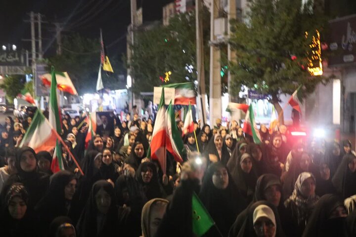 گزارش تصویری/ تجمع خون‌خواهی امام شهید در قرچک