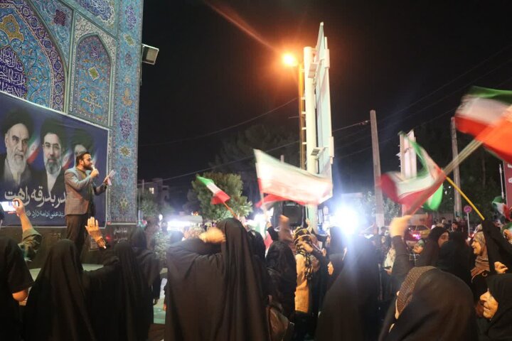 گزارش تصویری/ تجمع خون‌خواهی امام شهید در قرچک