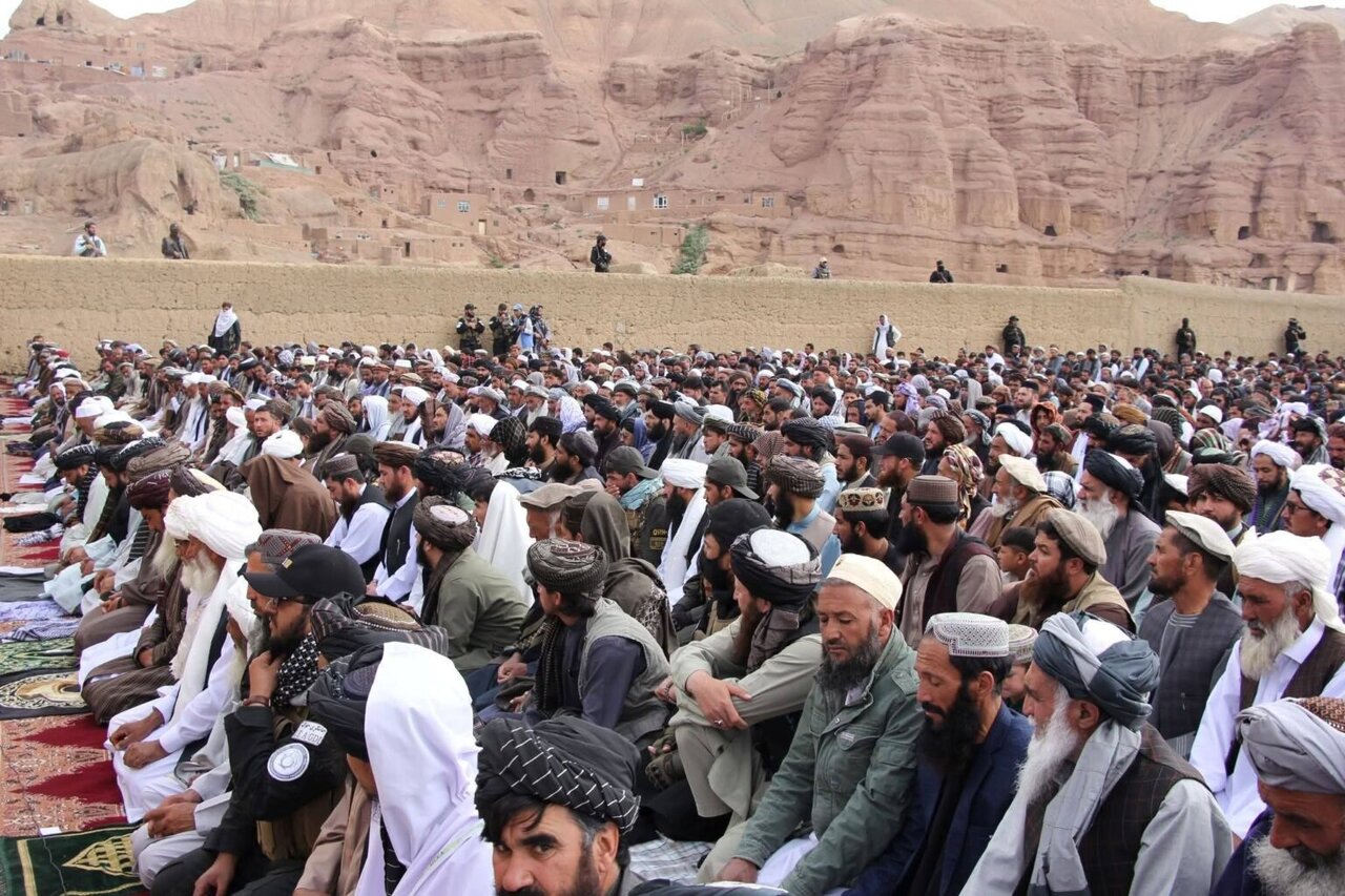 نماز عید قربان با حضور شیعیان و اهل‌سنت در بامیان افغانستان برگزار شد