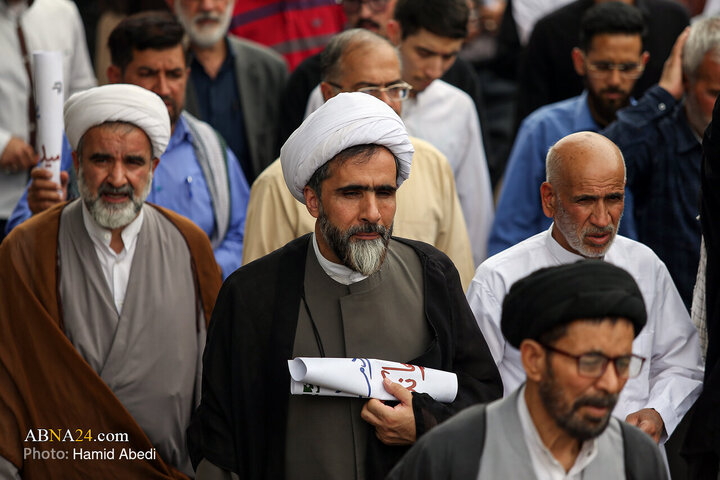 تشییع پیکر شهیده «سراجی نژاد» از شهدای حملات آمریکایی و صهیونی