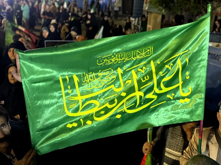 گزارش تصویری/ حضور دشمن شکن ملاردی‌ها در نودمین شبِ بعثت مردم
