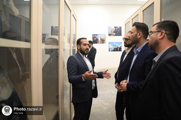 Photos: Donation of the Ghadiriyah Flag of Alawi Shrine to Astan Quds Razavi