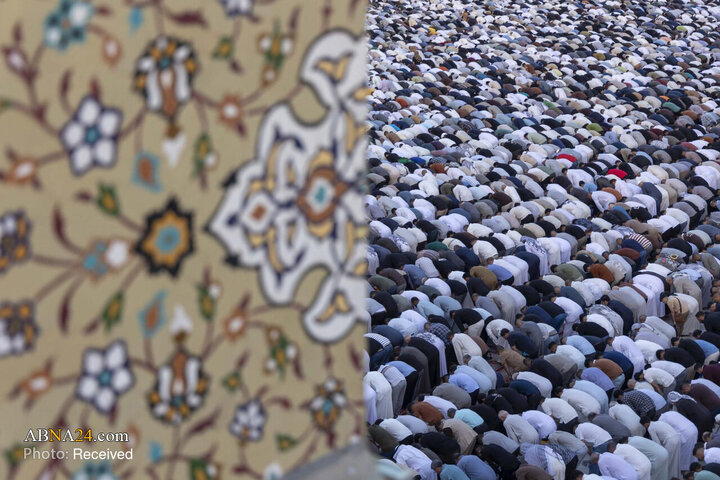 اقامه نماز عید سعید قربان - کربلای معلی