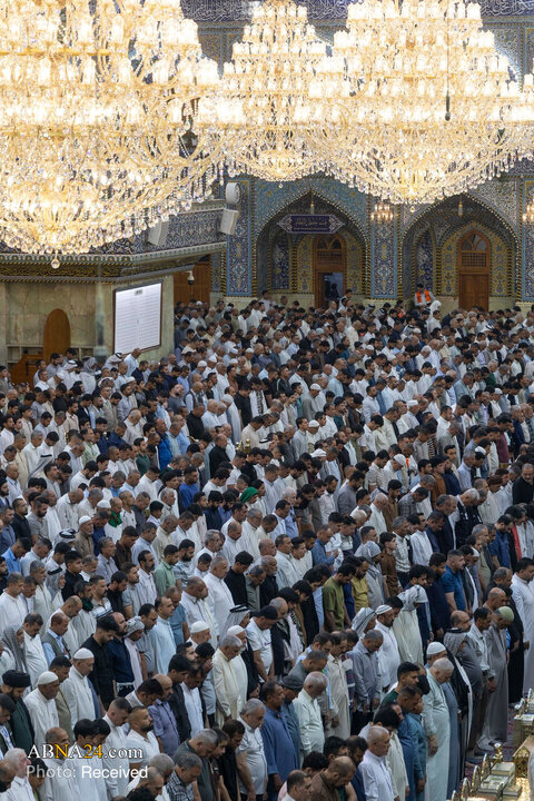 اقامه نماز عید سعید قربان - کربلای معلی