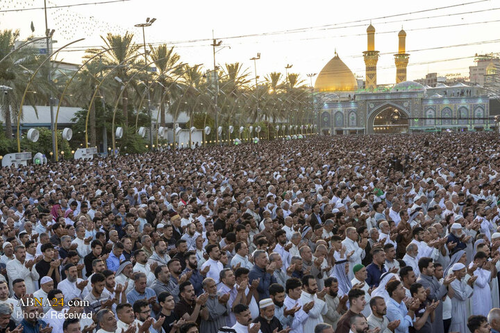 اقامه نماز عید سعید قربان - کربلای معلی