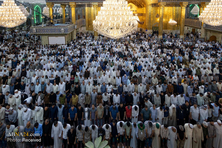 اقامه نماز عید سعید قربان - کربلای معلی
