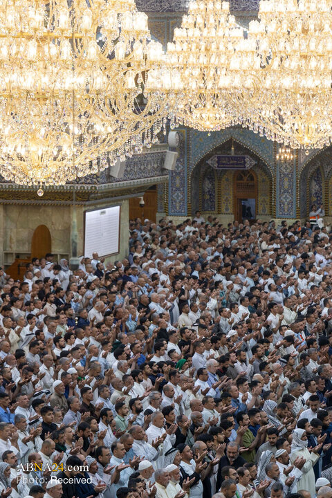 اقامه نماز عید سعید قربان - کربلای معلی