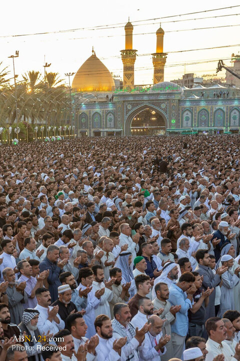 اقامه نماز عید سعید قربان - کربلای معلی