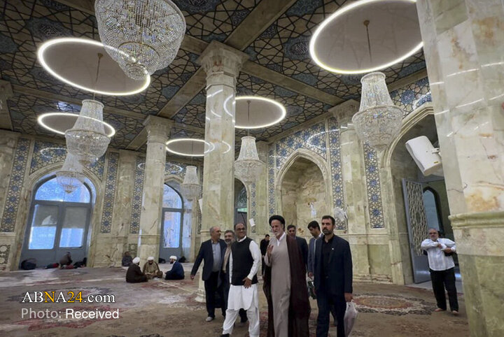 تشرف سفیر پاکستان در ایران به حرم حضرت معصومه‌(س)