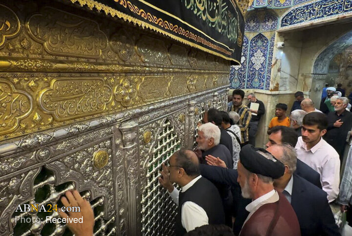 تشرف سفیر پاکستان در ایران به حرم حضرت معصومه‌(س)