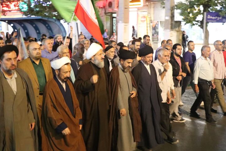 گزارش تصویری/ نودودومین شب حماسه حضور مردم قرچک