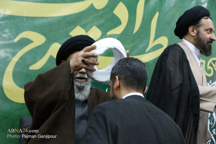 آیین عمامه گذاری طلاب حوزه علمیه اصفهان