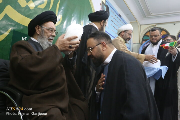 آیین عمامه گذاری طلاب حوزه علمیه اصفهان