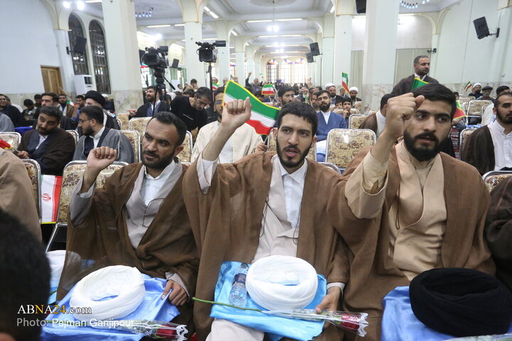 آیین عمامه گذاری طلاب حوزه علمیه اصفهان