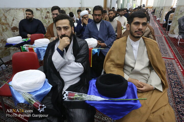 آیین عمامه گذاری طلاب حوزه علمیه اصفهان