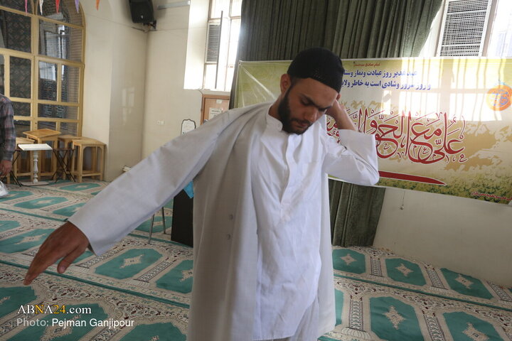 آیین عمامه گذاری طلاب حوزه علمیه اصفهان