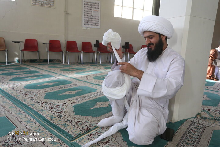 آیین عمامه گذاری طلاب حوزه علمیه اصفهان