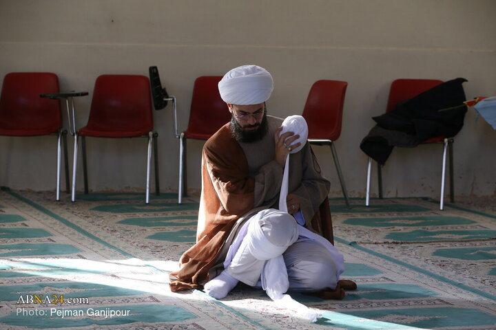 آیین عمامه گذاری طلاب حوزه علمیه اصفهان