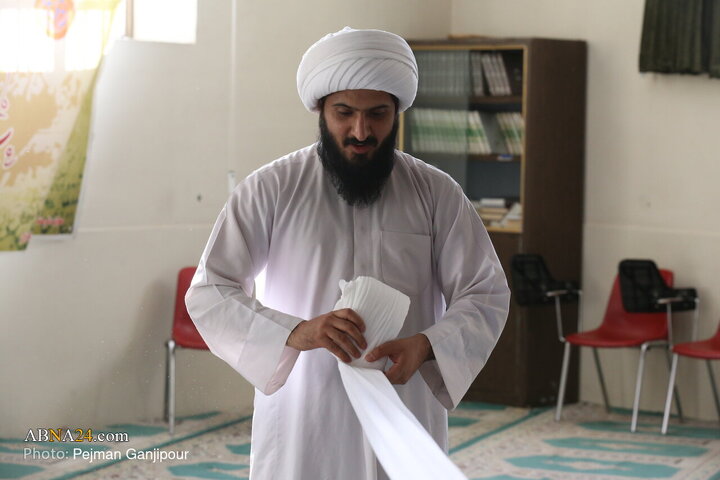 آیین عمامه گذاری طلاب حوزه علمیه اصفهان