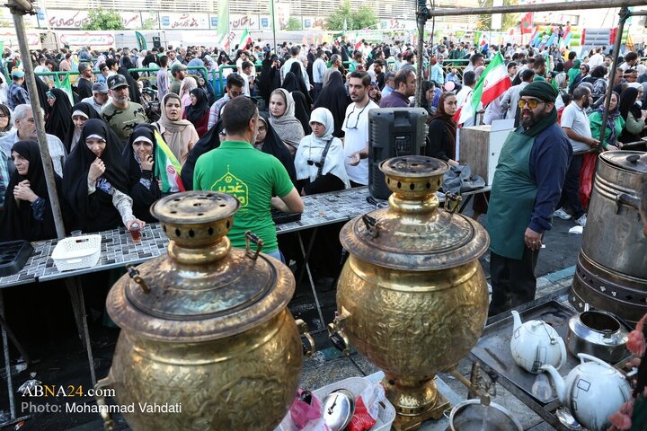 مهمانی ۱۰ کیلومتری غدیر در تهران