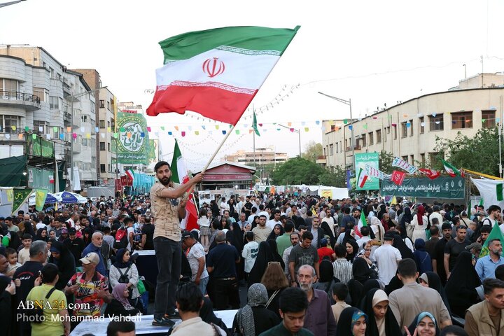 مهمانی ۱۰ کیلومتری غدیر در تهران