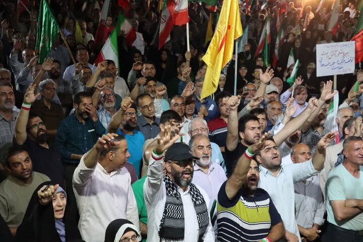 گزارش تصویری/ موج نودوششم حضور پرشور و حماسی مردم اسلامشهر