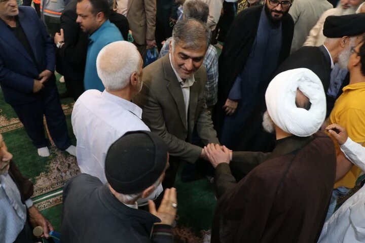 گزارش تصویری/  برگزاری نماز عبادی سیاسی جمعه در قرچک