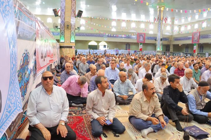 گزارش تصویری/ نماز جمعه حماسی اسلامشهر در سالروز قیام تاریخی ۱۵ خرداد