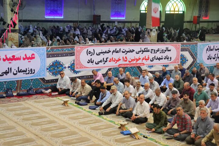 گزارش تصویری/ نماز جمعه حماسی اسلامشهر در سالروز قیام تاریخی ۱۵ خرداد