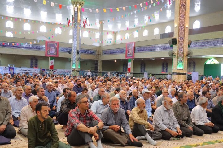 گزارش تصویری/ نماز جمعه حماسی اسلامشهر در سالروز قیام تاریخی ۱۵ خرداد