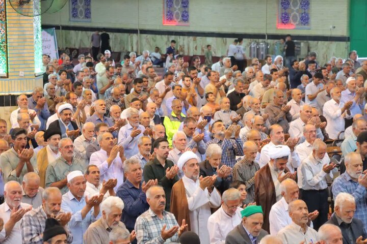 گزارش تصویری/ نماز جمعه حماسی اسلامشهر در سالروز قیام تاریخی ۱۵ خرداد