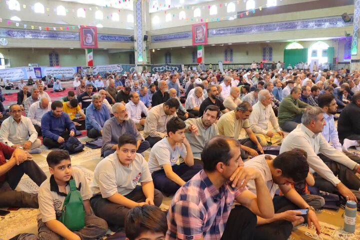 گزارش تصویری/ نماز جمعه حماسی اسلامشهر در سالروز قیام تاریخی ۱۵ خرداد