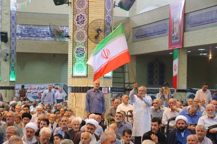 گزارش تصویری/ نماز جمعه حماسی اسلامشهر در سالروز قیام تاریخی ۱۵ خرداد