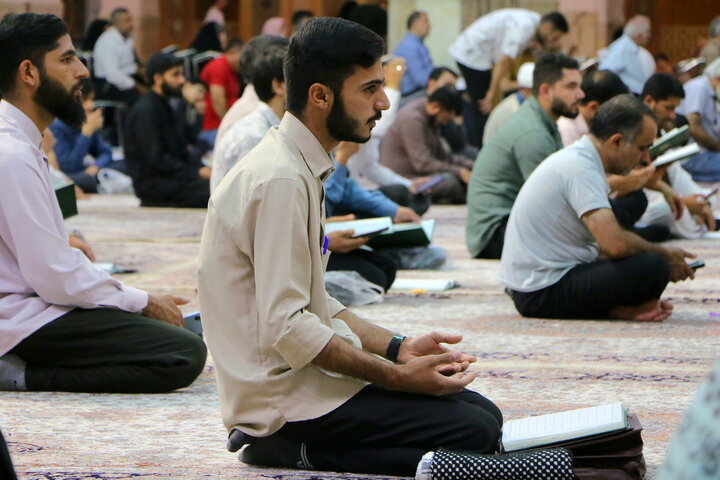 جشن شام عید سعید غدیر خم در حرم بانوی کرامت