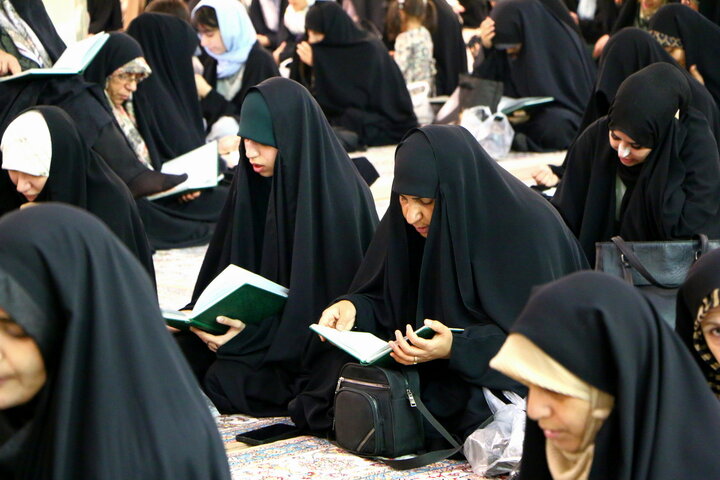 جشن شام عید سعید غدیر خم در حرم بانوی کرامت