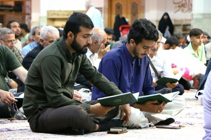 جشن شام عید سعید غدیر خم در حرم بانوی کرامت