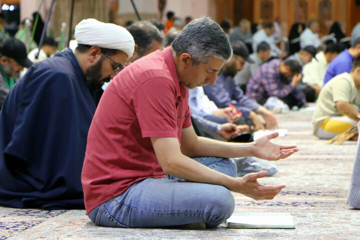 جشن شام عید سعید غدیر خم در حرم بانوی کرامت