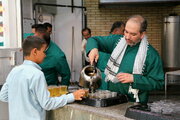 Photos: Service of Tea Houses at Hazrat Masoumeh Holy Shrine on Eid al-Ghadir