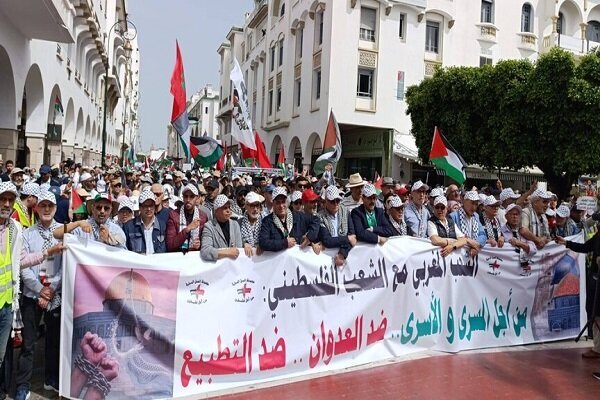 Dichiarazione di solidarietà dei marocchini con il popolo palestinese nell'anniversario della "Naksa"