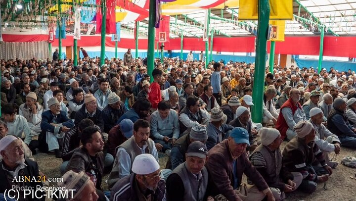 جشن باشکوه عید غدیر در کارگیل هند