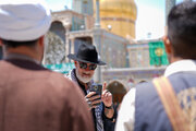 Photos: Former US Marine Visits Holy Shrine of Hazrat Fatemeh Masoumeh (SA)