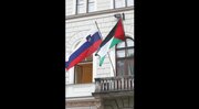 European country raises Palestinian flag over presidential palace